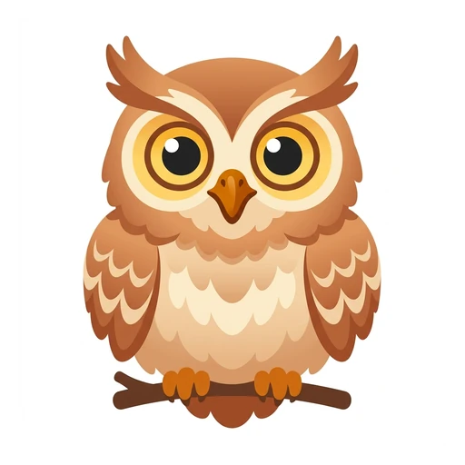 ฮ Hor Nok Huk: Owl